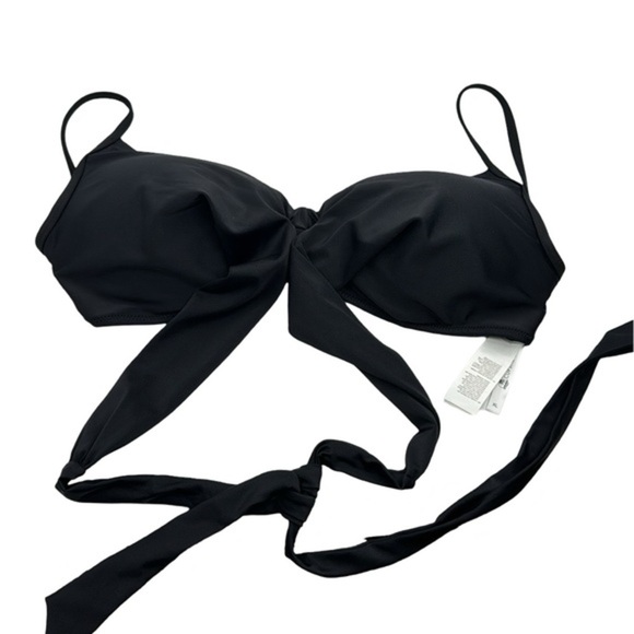 CUPSHE‎ Criss Cross Padded Adjustable Swim Top - Size XL - Picture 1 of 5